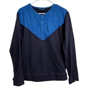 Cotopaxi Blue Fleece Sabado Pullover Sweater Crewneck Size Men's M